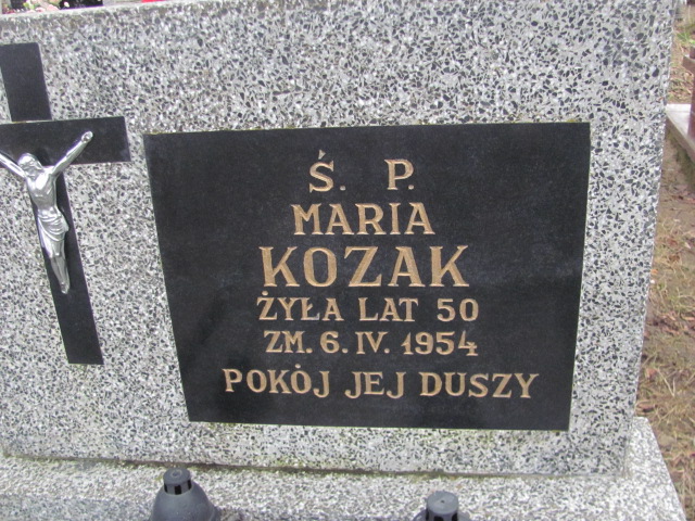 Marianna Kozak 1903 Jedwabno - Grobonet - Wyszukiwarka osób pochowanych