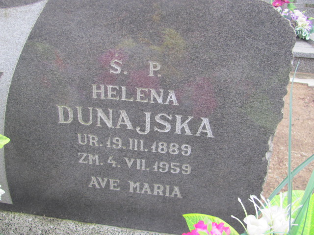 Helena Dunajska 1889 Jedwabno - Grobonet - Wyszukiwarka osób pochowanych