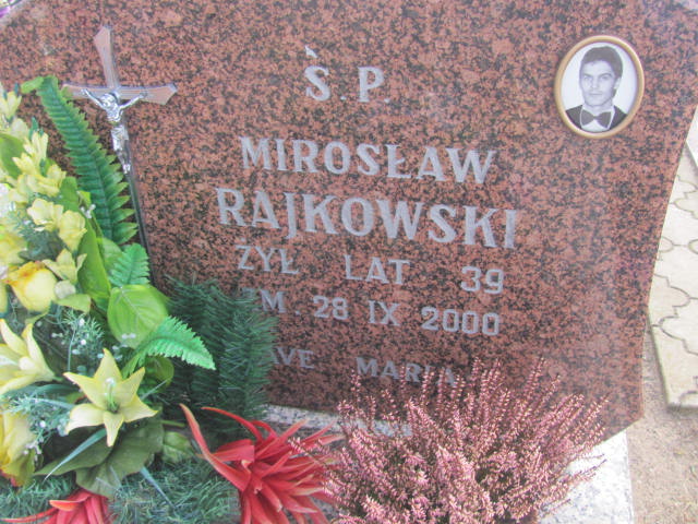 Mirosław Rajkowski 1961 Jedwabno - Grobonet - Wyszukiwarka osób pochowanych