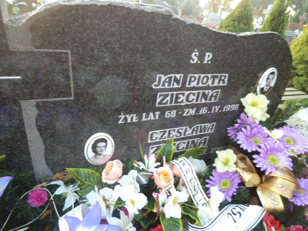 Jan Piotr Zięcina 1930 Jedwabno - Grobonet - Wyszukiwarka osób pochowanych