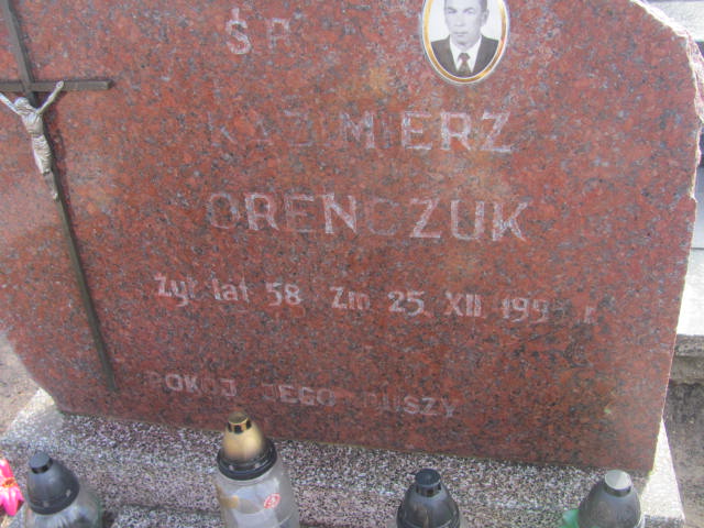 Kazimierz Stanisław Orenczuk 1937 Jedwabno - Grobonet - Wyszukiwarka osób pochowanych
