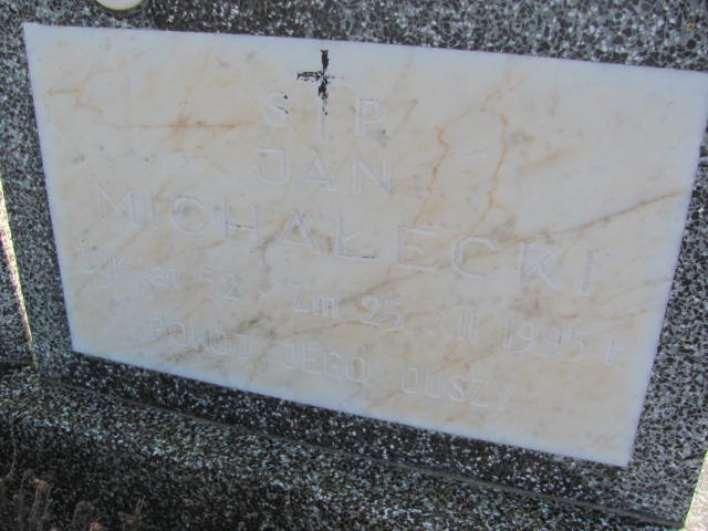 Jan Michałecki 1944 Jedwabno - Grobonet - Wyszukiwarka osób pochowanych