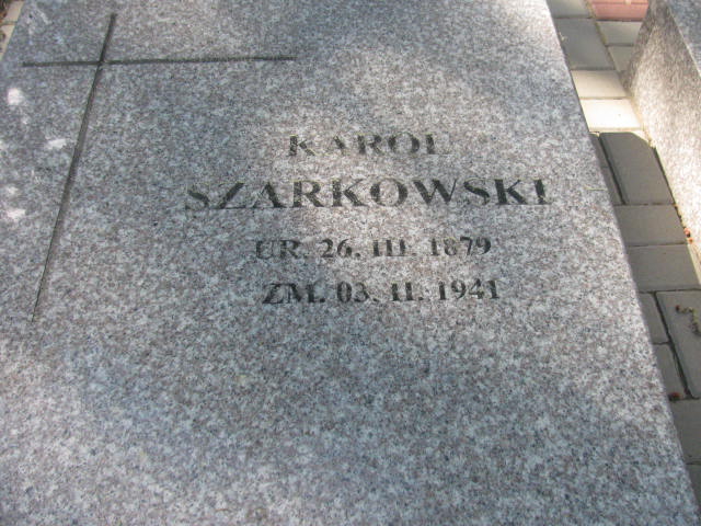 Karol Szarkowski 1879 Jedwabno - Grobonet - Wyszukiwarka osób pochowanych