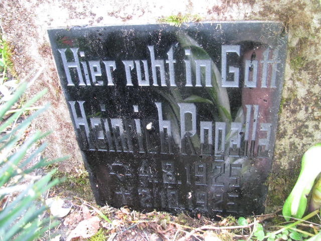 Heinrich Rogalla 1925 Jedwabno - Grobonet - Wyszukiwarka osób pochowanych