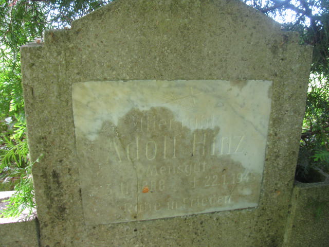 Adolf Hinz 1908 Jedwabno - Grobonet - Wyszukiwarka osób pochowanych