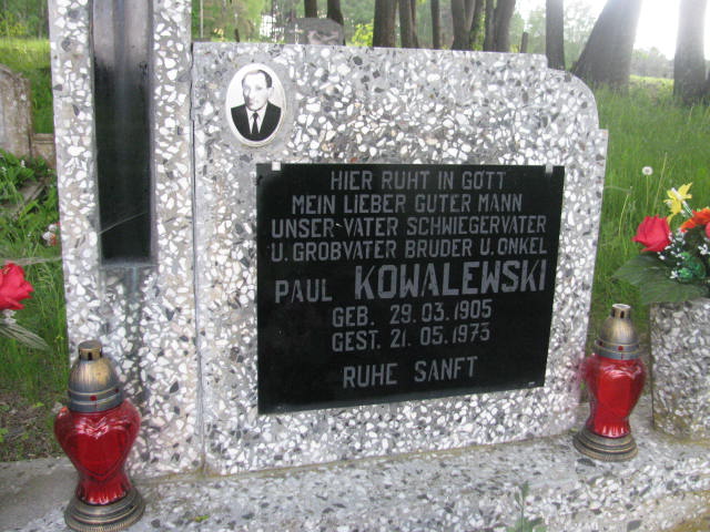 Paul Kowalski 1905 Jedwabno - Grobonet - Wyszukiwarka osób pochowanych