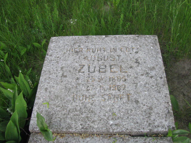 August Zubel 1889 Jedwabno - Grobonet - Wyszukiwarka osób pochowanych
