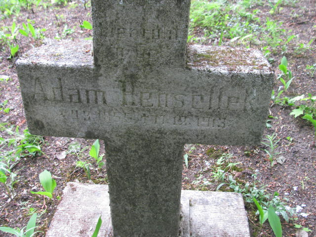 Adam Hensellek 1856 Jedwabno - Grobonet - Wyszukiwarka osób pochowanych