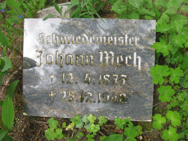 Johann Mech 1875 Jedwabno - Grobonet - Wyszukiwarka osób pochowanych