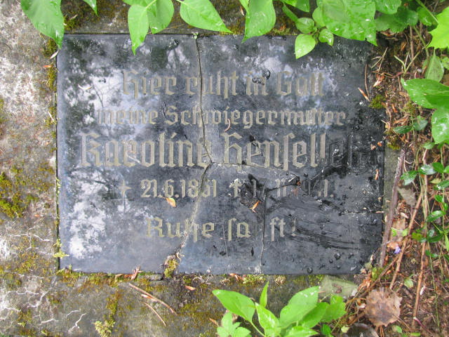 Karoline Kenfelleh 1831 Jedwabno - Grobonet - Wyszukiwarka osób pochowanych