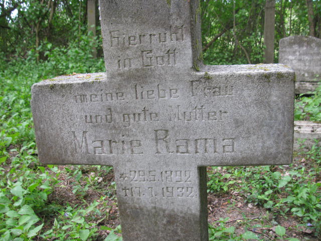 Marie Rama 1892 Jedwabno - Grobonet - Wyszukiwarka osób pochowanych