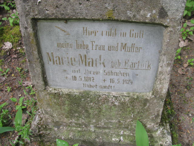 Marie Mack 1897 Jedwabno - Grobonet - Wyszukiwarka osób pochowanych