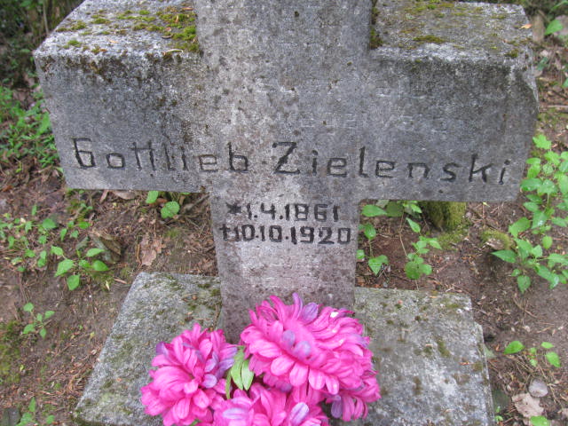 Gottlieb Zielenski 1861 Jedwabno - Grobonet - Wyszukiwarka osób pochowanych
