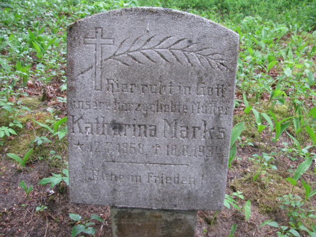 Katharina Marks 1858 Jedwabno - Grobonet - Wyszukiwarka osób pochowanych