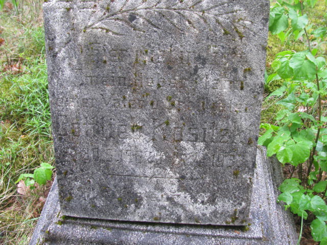 Gabriela Kositzka 1862 Jedwabno - Grobonet - Wyszukiwarka osób pochowanych